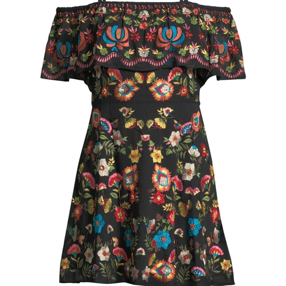 Alice + Olivia Francina cold shoulder dress - Picture 3 of 5